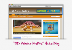 Home 3d printer profits niche blog