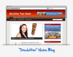 declutter home niche blog