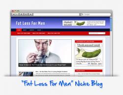 fat loss for men niche blog