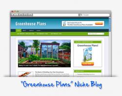 greenhouse plans niche blog