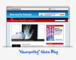 neuropathy remedy niche blog