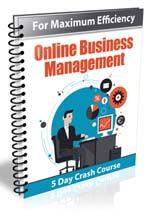 online business management crash course
